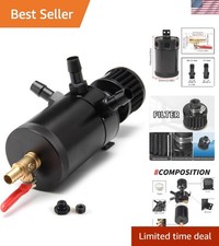 Compact Baffled 3-Port Oil Separator 150ml - Universal Vehicle Compatibility picture