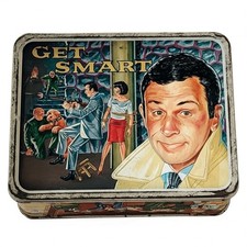 Vintage 1966 GET SMART Metal Lunchbox 60's King-Seeley Maxwell Smart Agent 86 99 picture