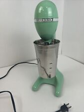 Hamilton Beach 65250 Classic DrinkMaster Mixer Stainless Cup Jadeite Green WORKS picture