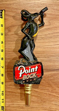 Stevens Point Beer Tap Handle Knob Top Draft Kegerator Bar Goat Ram Point Bock picture