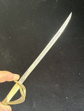 VTG THE HISTORY CHANNEL CLUB LIFE MEMBER Sword Letter Opener Metal 8