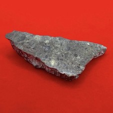 Oued el Hamim 001 Lunar Meteorite Slice, Rare Aqueously Altered Lunar, 3.78g picture