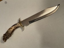 Mountain Man Knife, all Hand Made, with Sheath, Wall Mount & Love picture