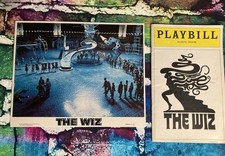 THE WIZ Diana Ross Michael Jackson PROMO Photo 1975 Stephanie Mills OBC Playbill picture