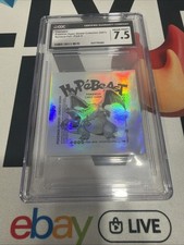 Charizard Pokemon Hyper Sticker Collection 2021 Hypebeast CGC 7.5 picture
