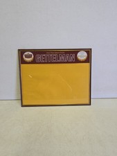 Vintage 1960s Gettelman Beer Advertising RPG Liquor License Holder Miller Sign picture