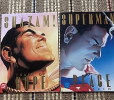 Huge Superman And Shazam Comic Books Graphic Novel Comics picture