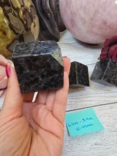 Mystic Merlinite AKA Indigo Gabbro Crystal Cube Large & Small 40-65mm Carved Gem picture
