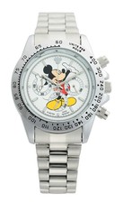 ANOTHER HEAVEN Disney Mickey Chronograph Watch Vintage Daytona White 45mm picture