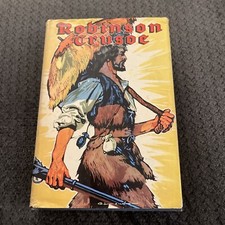 The life And Adventures Of Robinson Crusoe Daniel Defoe Book B18 picture