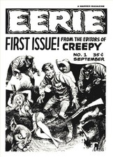 Eerie Magazine #1 Ashcan Photocopy Magazine picture
