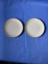 Pair Of Lenox Vintage Gold Rimmed Butter Plates picture