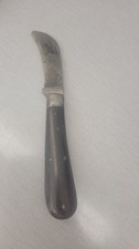 Vintage Camillus USA Hawkbill Pruning Folding Pocket Knife Wood Handle picture