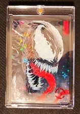 Venom Red Seal – Robert Camacho Original Art 1/1 – Holofoil – Hand Signed picture