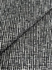 5.25 yards Kravet 35968.81 Black/White Textured Crypton Performance Fabric - AS picture