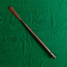VTG 19 c flensing blade with spade tip with wood flensing harpoon whaling tool  picture