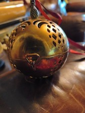 lennox Williamsburg brass potpourri ball picture