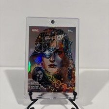2026 Topps Neon Marvel Black Widow Murals Tristan Eaton SSP Case Hit MU-6 picture