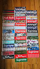 SUPREME BOX LOGO Sticker Collection RARE SUPREME Box Logo Sticker LOT NM picture