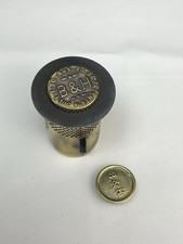 Antique Vtg B&H Lot Flame Spreader Font Cap Kerosene Oil Lamp Burner Parts Brass picture