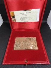 Knights of Columbus 2007 125th Anniversary 1882-2007 Medal w/ Box & COA picture