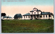 K67/ Carlisle Pennsylvania Postcard c1910 Indian School Hospital  498 picture