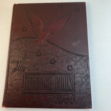 Terrace Park High School Yearbook 1944 Ohio See Condition picture