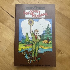Vintage The Very First Boy Scout Handbook 1975 Reprint of 1911 Edition Nash picture