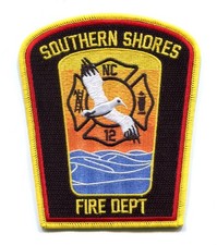 Southern Shores Fire Department 12 Patch North Carolina NC picture