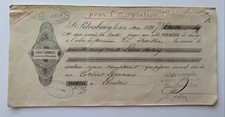 Russia Crédit Lyonnais Draft for Acceptance St. Petersburg 1882 £1500 picture