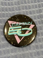 Disneyland Captain EO Pinback 3
