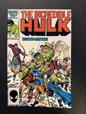 Incredible Hulk #321 1986 Captain America Fantastic Four Al Milgrom VF+ 8.5 picture