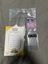 Mewtwo Promo Target 30th Celebration & Draw Your Own Pokemon TCG Card Set  picture