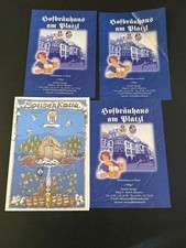 Vintage 2000 Hofbrauhaus am Platzl Munich Menu Speisenkarte DM w/ Brochure picture