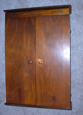 RARE Antique Julius Schmid Condom Stock & Dispenser Cabinet picture