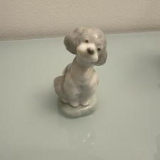 Lladro #7685 A Friend For Life Poodle Puppy Dog Porcelain Figurine Spain 1999 picture