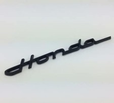 Honda Classic Emblem, Black, Cursive, 215mm x 23mm, for Monkey, Gorilla, and Cub picture