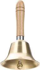 Super Loud Hand Bell - Solid Brass Call Bell for Elderly at Home picture