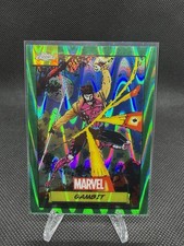 2024 Topps Chrome Marvel Gambit Green Gamma Wave Refractor /99 picture