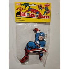 Marvel Mega Magnets Series 1 Captain America Superhero Collectible picture