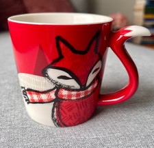 Starbucks 2016 Holiday Mug – Red Fox w/ Scarf as handle, 8 oz picture