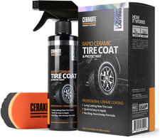 CERAKOTE Rapid Ceramic Tire Coat Deep Black Tire Shine Car Truck SUV 10X picture