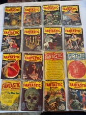 Lot: Famous Fantastic Mysteries, 29 various issues, including #1 picture