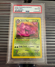 Pokémon Team Rocket Dark Muk 1st Edition PSA 10 Gem Mint 2000 #41 picture