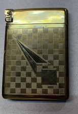 Vintage Royal Case Lite Combo Lighter and Cigarette Case 1940's picture