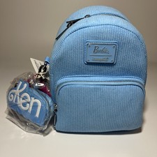 Loungefly Barbie Ken Blue Convertible Backpack and Wallet picture