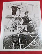 Vintage Photo 8x10 EMMA LILIAN TODD First aircraft built by  Woman 1910 picture