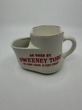 Vintage 1981 Burleigh Ironstone Sweeney Todd Shaving Scuttle Mug England picture