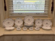 Royal Daulton China Beverly Pattern Used President  Truman’s Plane Independence picture