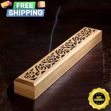 Carving Wooden Incense Burner Incense Burner Ash Catcher Home Aromatherapy Yoga picture